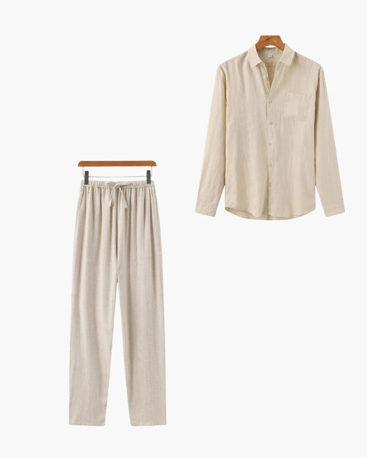The Monochrome Linen Set