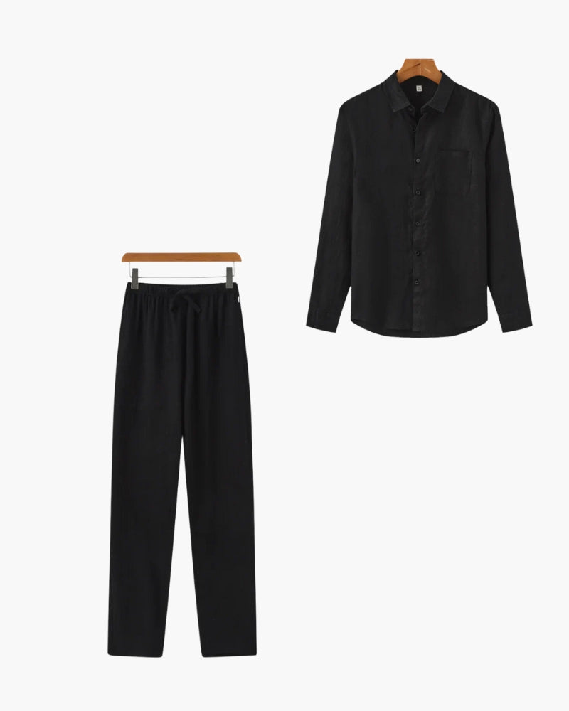 The Monochrome Linen Set
