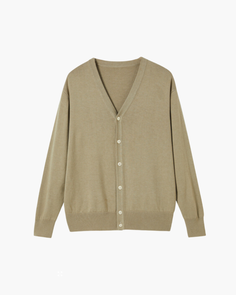 100% Premium Wool Cardigan