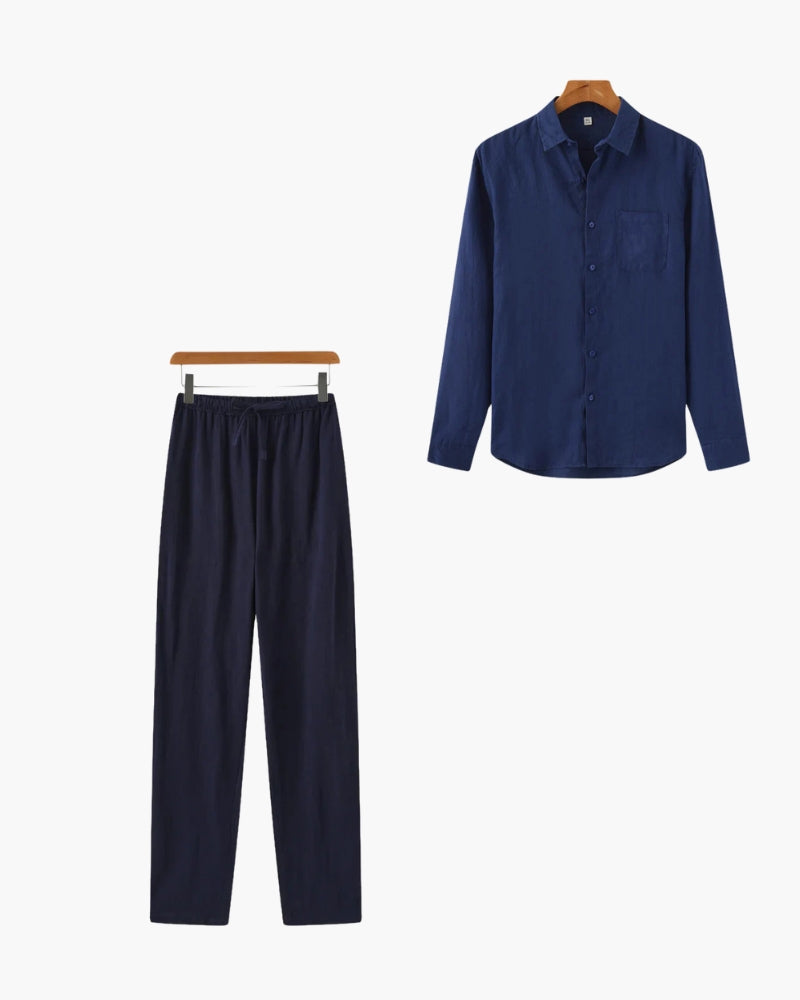 The Monochrome Linen Set
