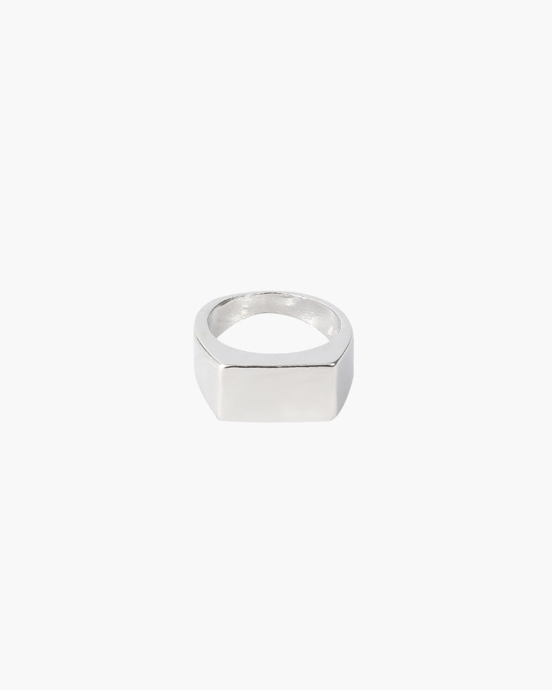 Axis Square Signet Ring