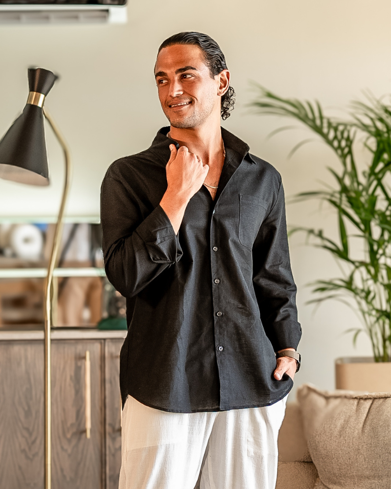 The Monochrome Linen Set