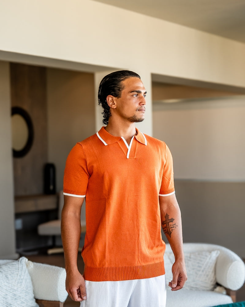 Monaco Edge Knit Polo