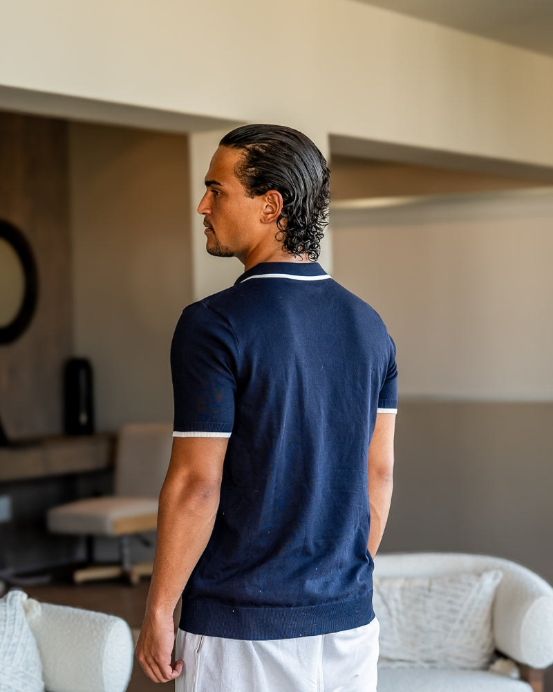 Monaco Edge Knit Polo