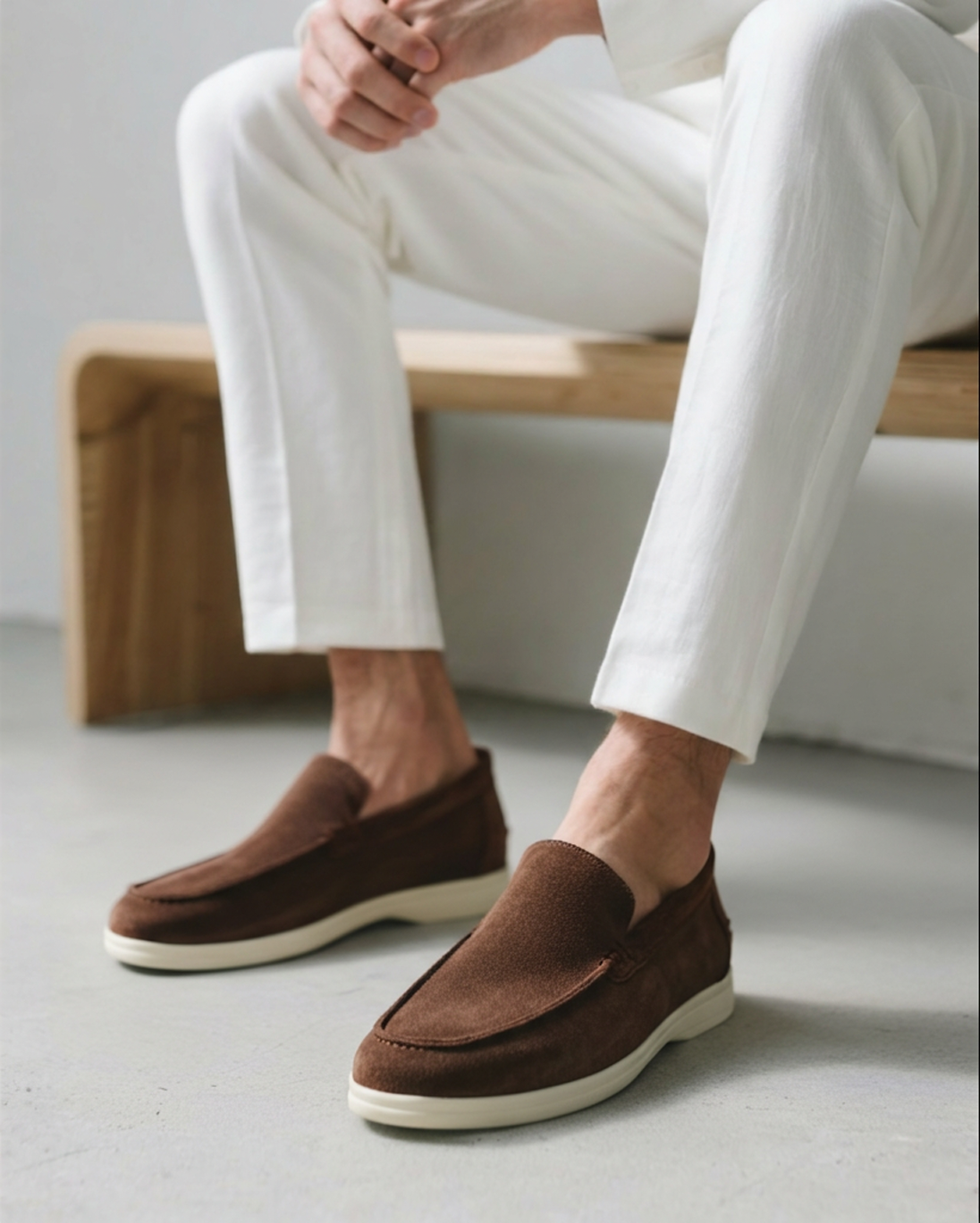 Belfaire Suede Loafers