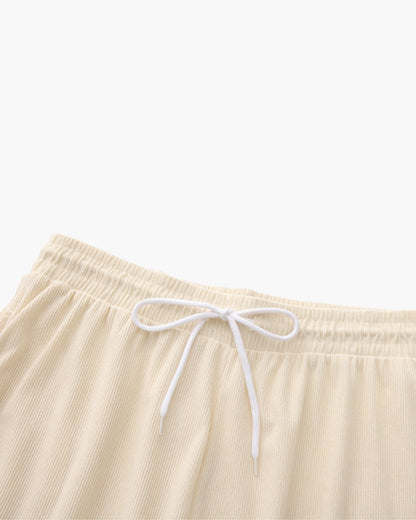 Seastride Linen Ribbed Shorts