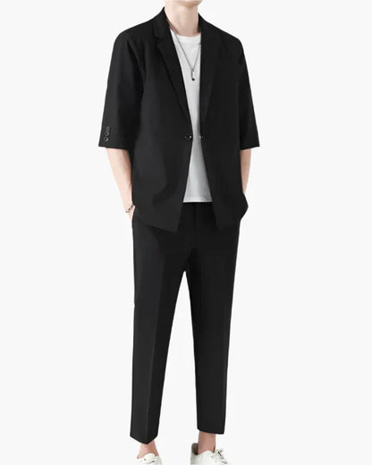 Old Money Smart Short Sleeve Set