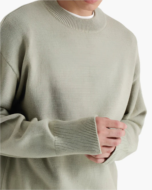 Premium Wool V-neck Knitted Sweater
