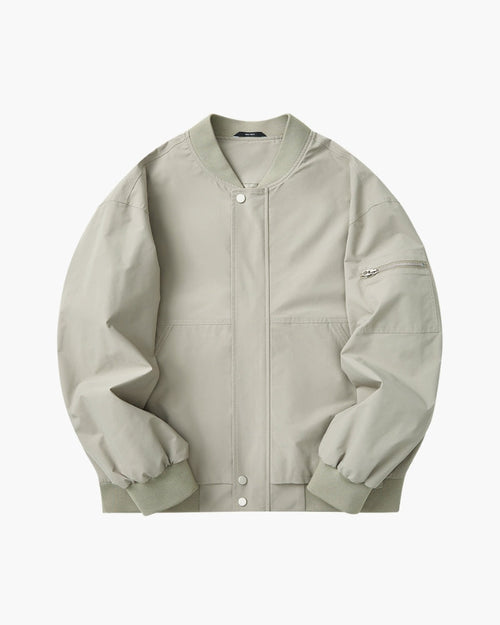 Minimalist Bomber Jacket