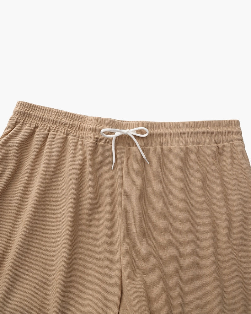 Seastride Linen Ribbed Shorts