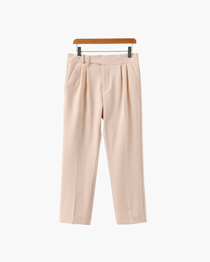 Paris High Waist Cotton Pantalon
