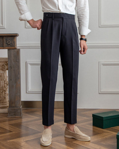 Paris High Waist Cotton Pantalon