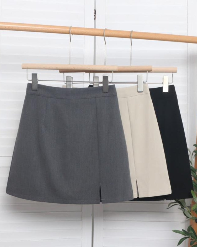 Oxford Minimal Skirt